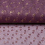 Fijne Tule Glitter Stippen Donker Oud Lila Fijne Tule Glitter Stippen Donker Oud Lila