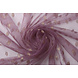 Fine Tulle Glitter Pois Scuro Antico Lilla Fine Tulle Glitter Pois Scuro Antico Lilla