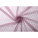 Fine Tulle Glitter Pois Scuro Antico Lilla Fine Tulle Glitter Pois Scuro Antico Lilla