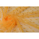 Fin Tulle Paillettes Pois Abrikoos