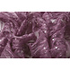 Résille Brodé Paillettes Zigzag Foncé Ancien Lilas Résille Brodé Paillettes Zigzag Foncé Ancien Lilas