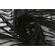 Mesh Ricamato Paillettes Zigzag Nero Mesh Ricamato Paillettes Zigzag Nero
