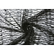 Mesh Ricamato Paillettes Zigzag Nero Mesh Ricamato Paillettes Zigzag Nero