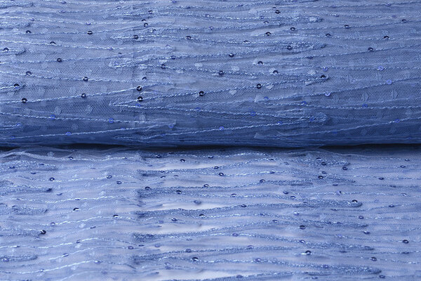 Mesh Embroidered  Sequins ZigZag Lilac Jeans Mesh Embroidered  Sequins ZigZag Lilac Jeans