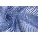 Mesh Ricamato Paillettes Zigzag Lilla Denim Mesh Ricamato Paillettes Zigzag Lilla Denim