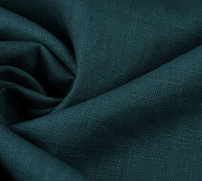 Oeko-Tex®  Washed Linen Petrol Oeko-Tex®  Washed Linen Petrol