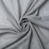 Stretch Tulle de Mariée Paillettes Argent