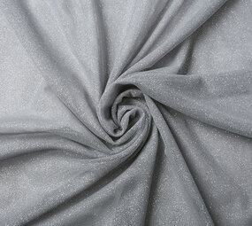 Stretch Brauttüll Glitzer Silber Stretch Brauttüll Glitzer Silber