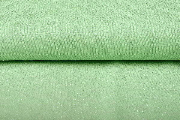 Stretch Tulle de Mariée Paillettes Vert Menthe Stretch Tulle de Mariée Paillettes Vert Menthe