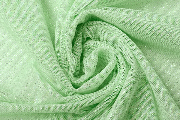 Stretch Tulle de Mariée Paillettes Vert Menthe Stretch Tulle de Mariée Paillettes Vert Menthe