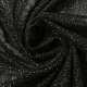 Stretch Wedding Tule Glitter Black