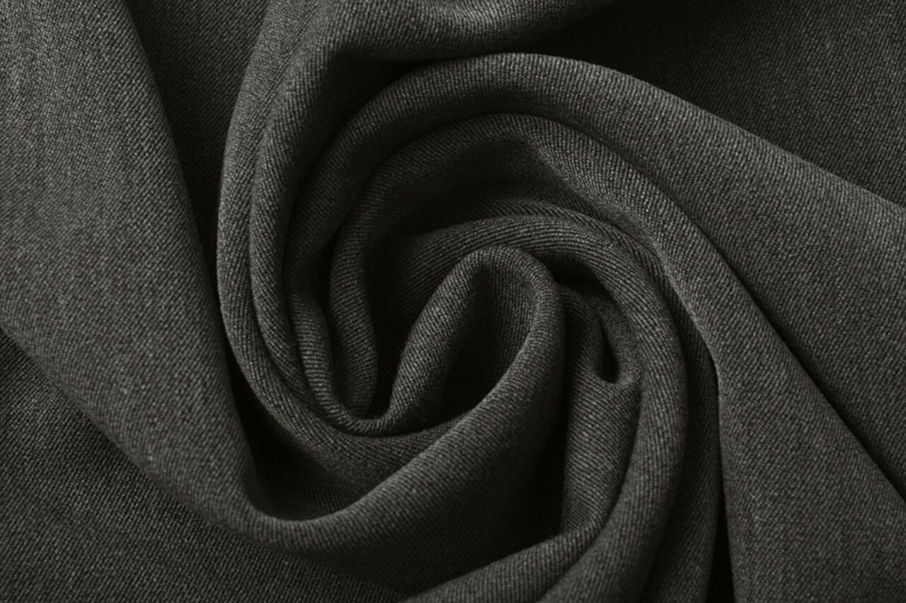 Elástico Gabardina Gris Jaspeado Elástico Gabardina Gris Jaspeado