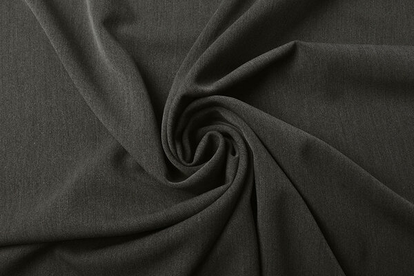 Stretch Gabardine Grijs Melange