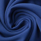 Stretch Gabardine Konings Blauw