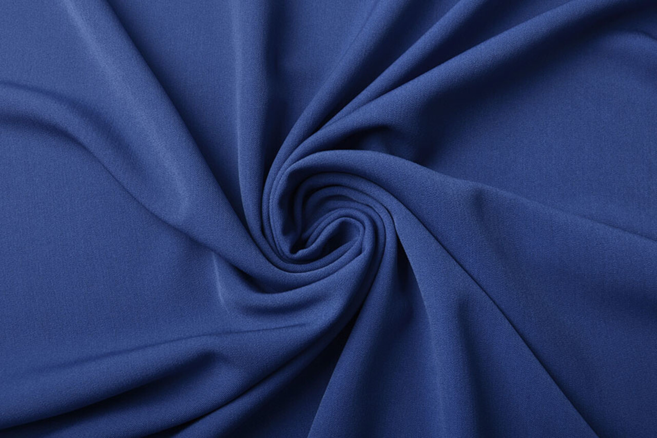 Stretch Gabardine Stoff Königs Blau Stretch Gabardine Stoff Königs Blau