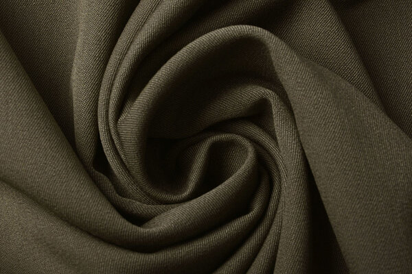 Stretch Gabardine Stoff Taupe