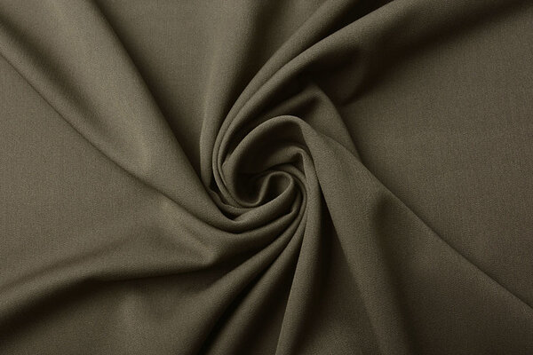 Stretch Gabardine Stoff Taupe
