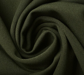 Stretch Gabardine Donker Kaki