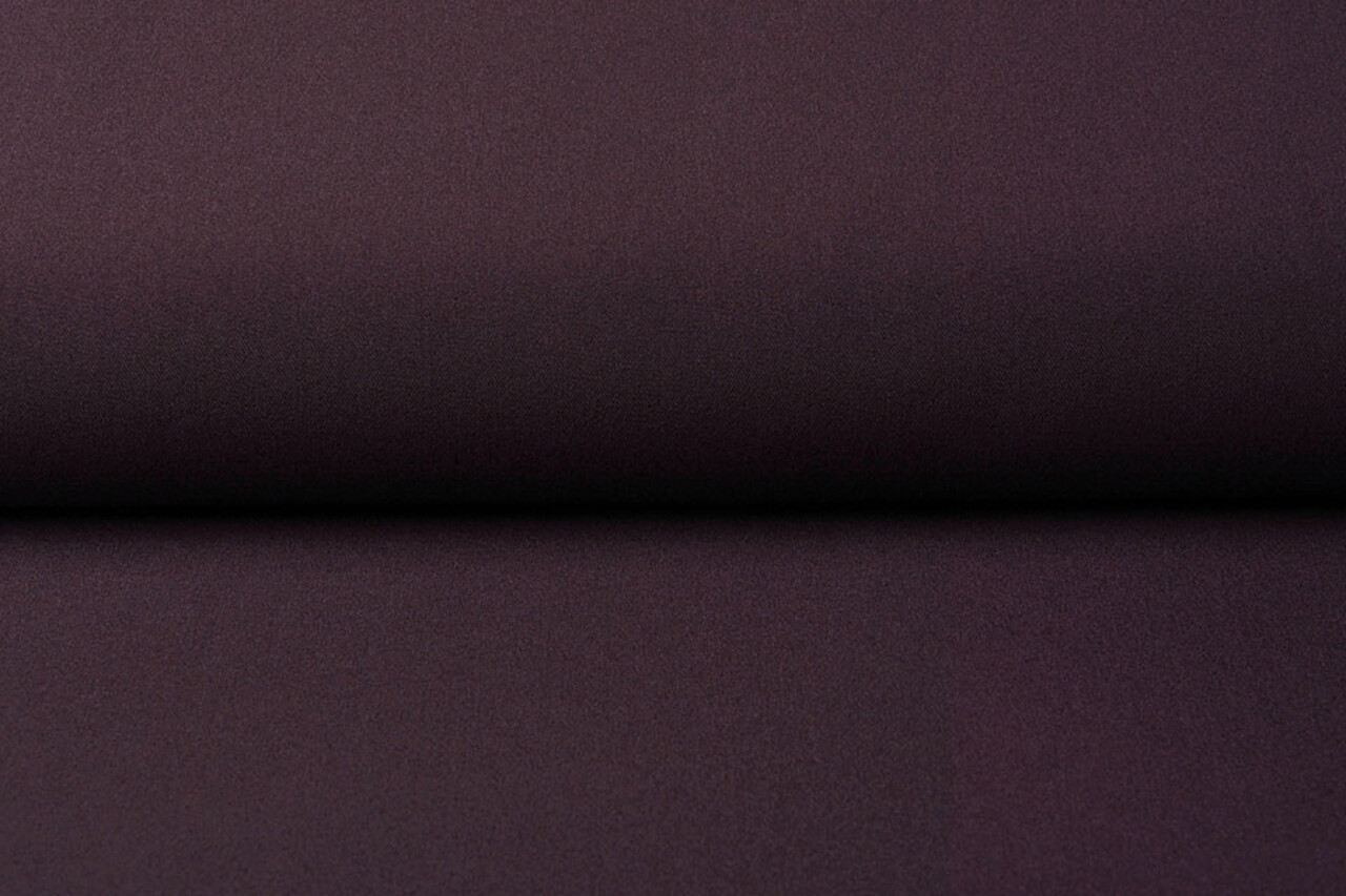 Stretch Gabardine Aubergine Stretch Gabardine Aubergine