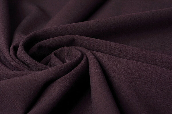 Stretch Gabardine Aubergine Stretch Gabardine Aubergine