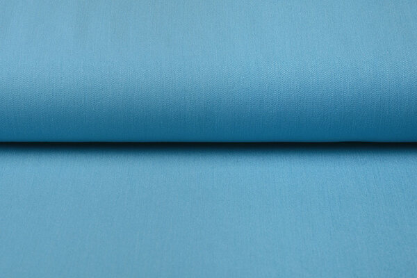 Stretch Gabardine Stoff Aqua