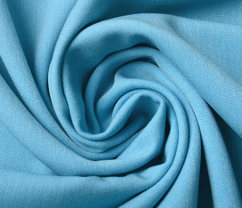 Stretch Gabardine Stoff Aqua