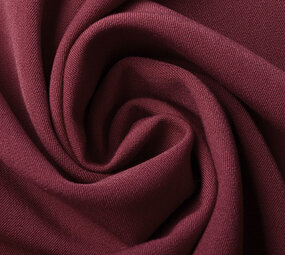 Stretch Gabardine Stoff Dunkel Rot