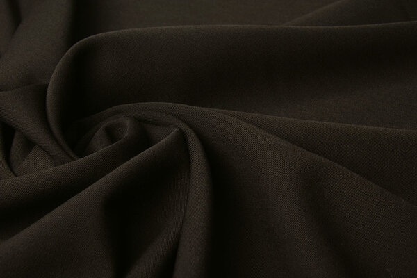 Stretch Gabardine Dark Brown Stretch Gabardine Dark Brown