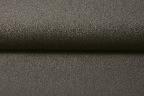 Stretch Gabardine Taupe Melange