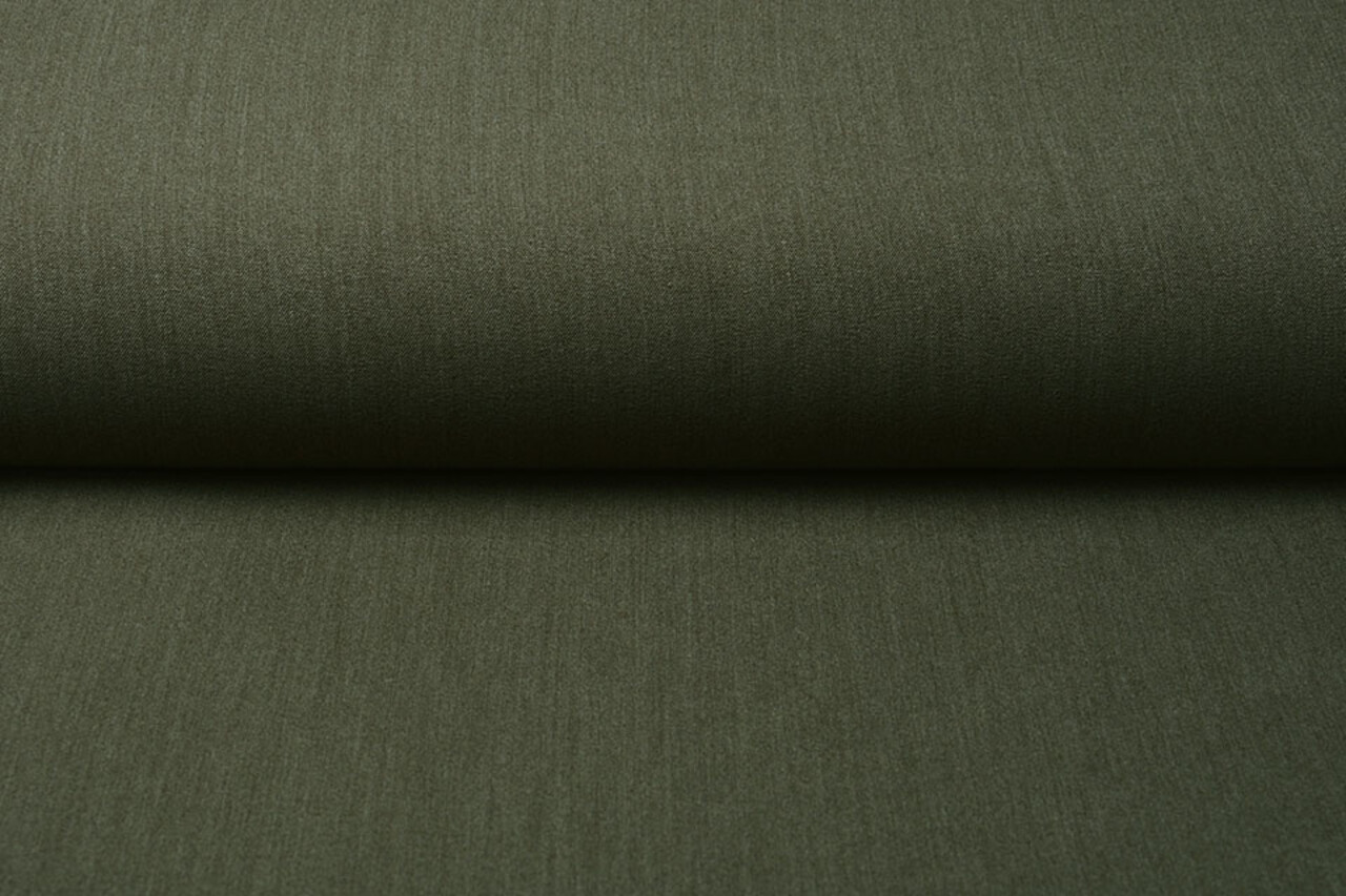 Stretch Gabardine Army Melange Stretch Gabardine Army Melange