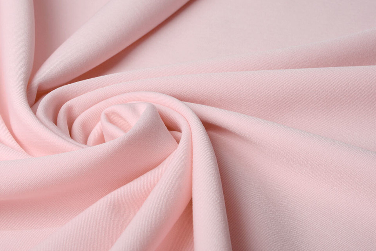 Stretch Gabardine Licht Roze Stretch Gabardine Licht Roze