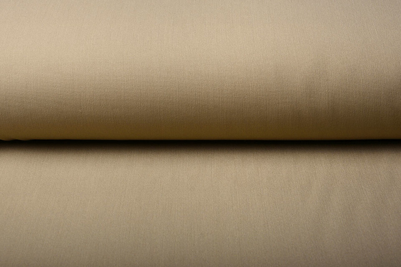 Stretch Gabardine Stoff Hellgold