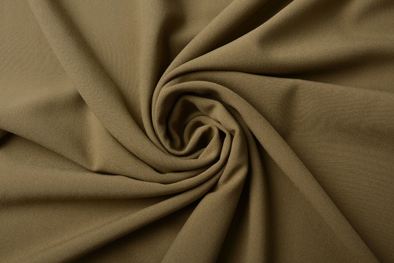 Stretch Gabardine Stoff HellBraun Stretch Gabardine Stoff HellBraun