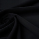 Stretch Gabardine Stoff Schwarz