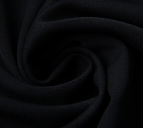 Stretch Gabardine Zwart