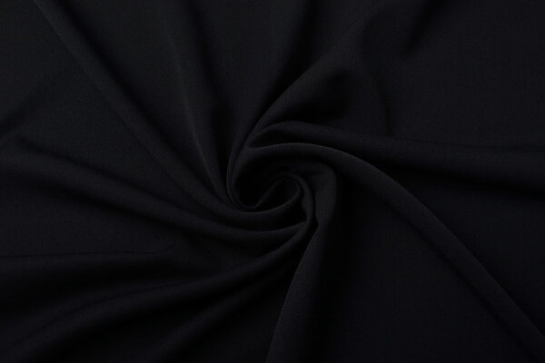 Stretch Gabardine Stoff Schwarz Stretch Gabardine Stoff Schwarz