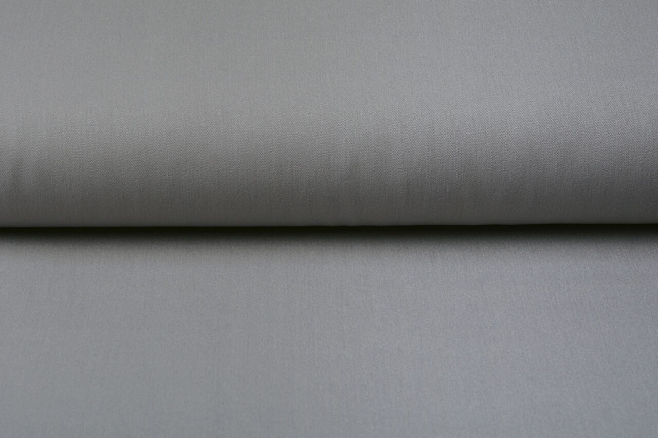 Stretch Gabardine Stoff Silber Stretch Gabardine Stoff Silber