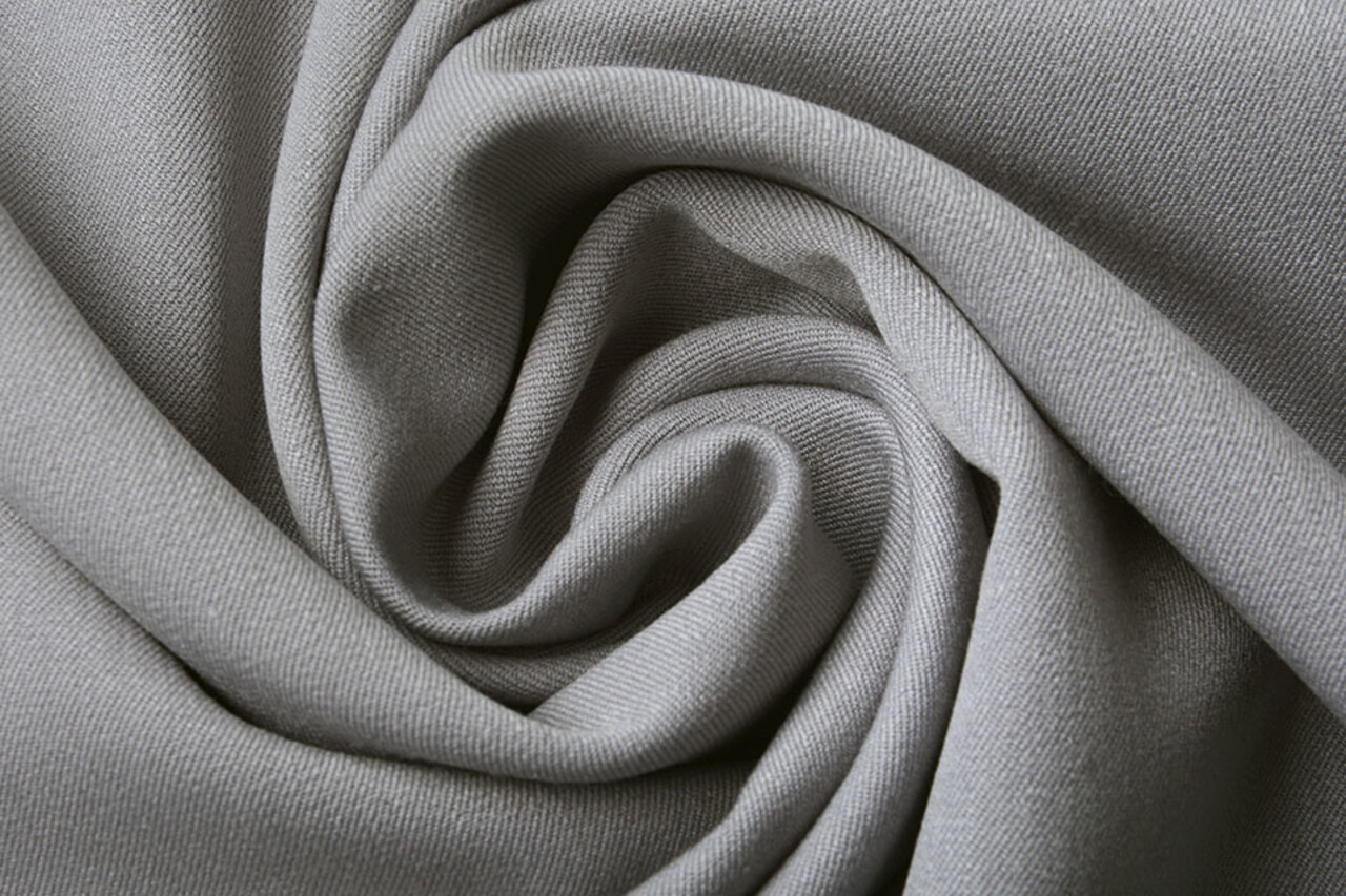 Stretch Gabardine Silver