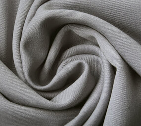 Stretch Gabardine Stoff Silber