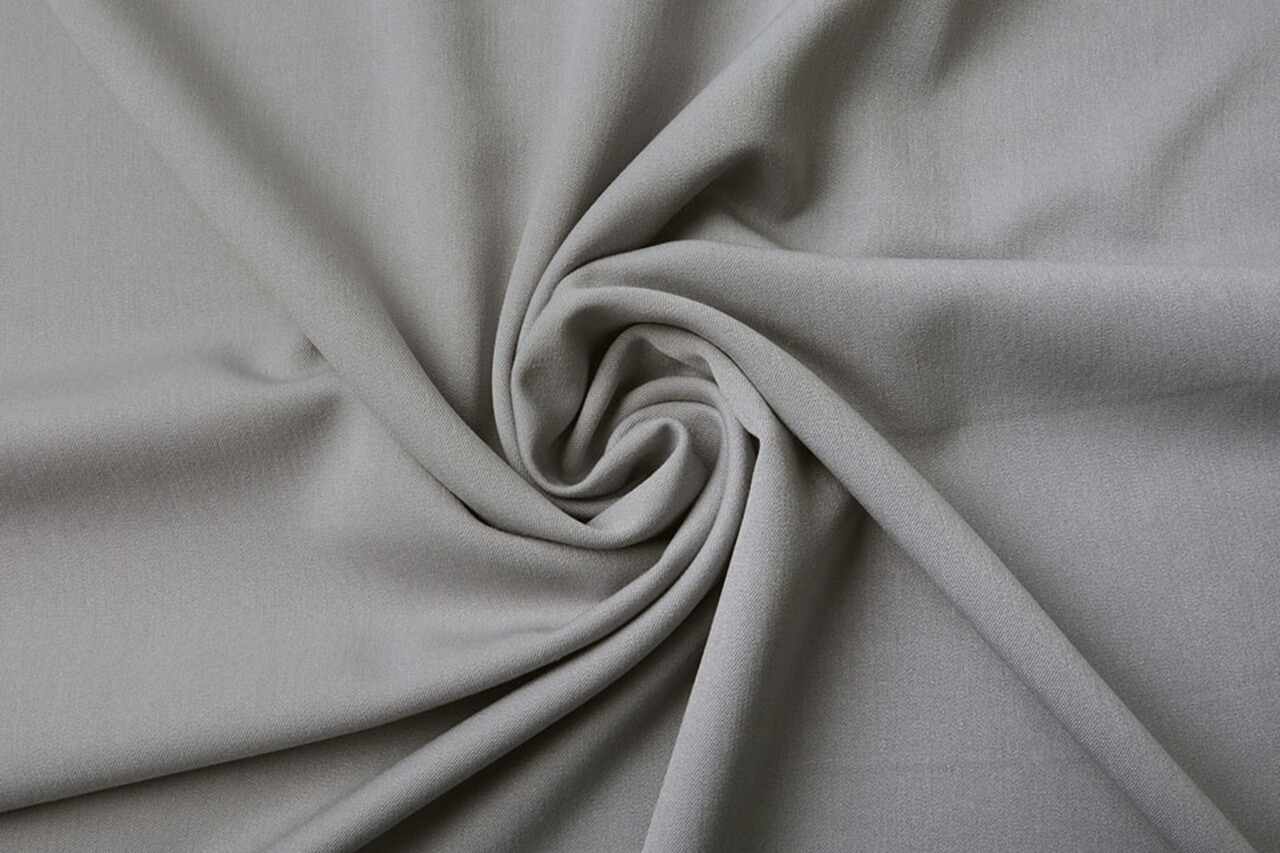 Stretch Gabardine Silver
