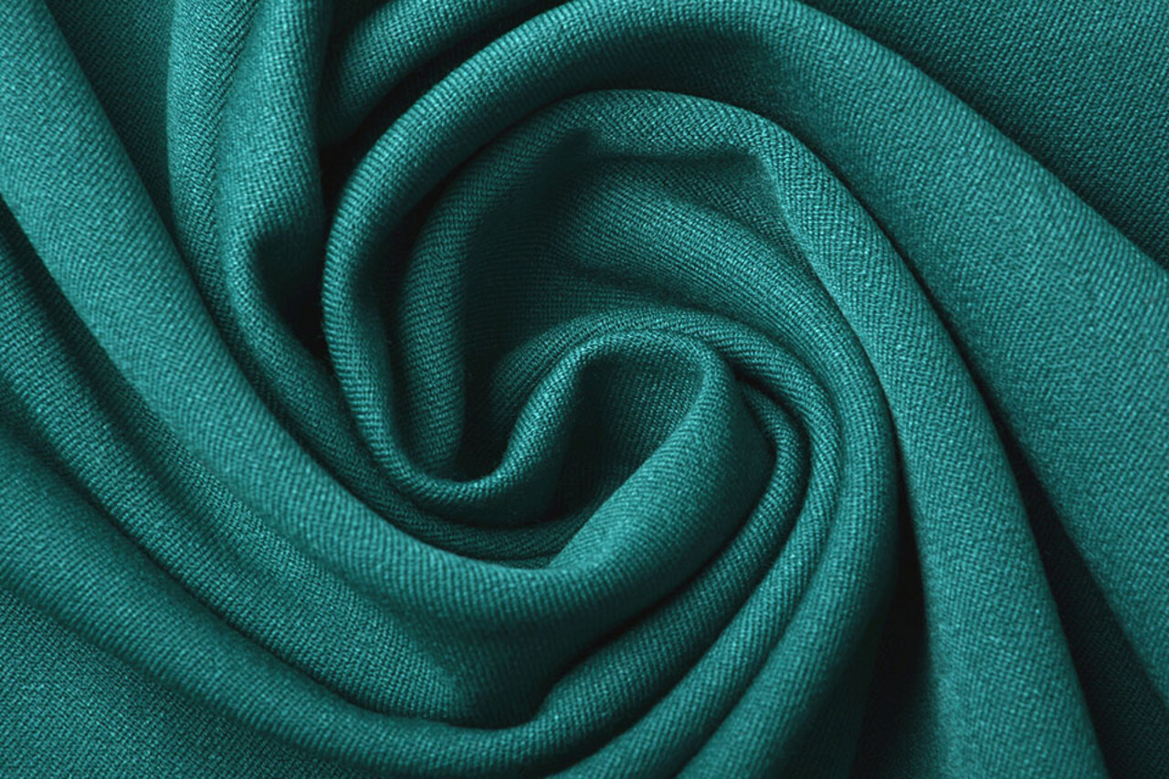 Stretch Gabardine Verde Mare Stretch Gabardine Verde Mare