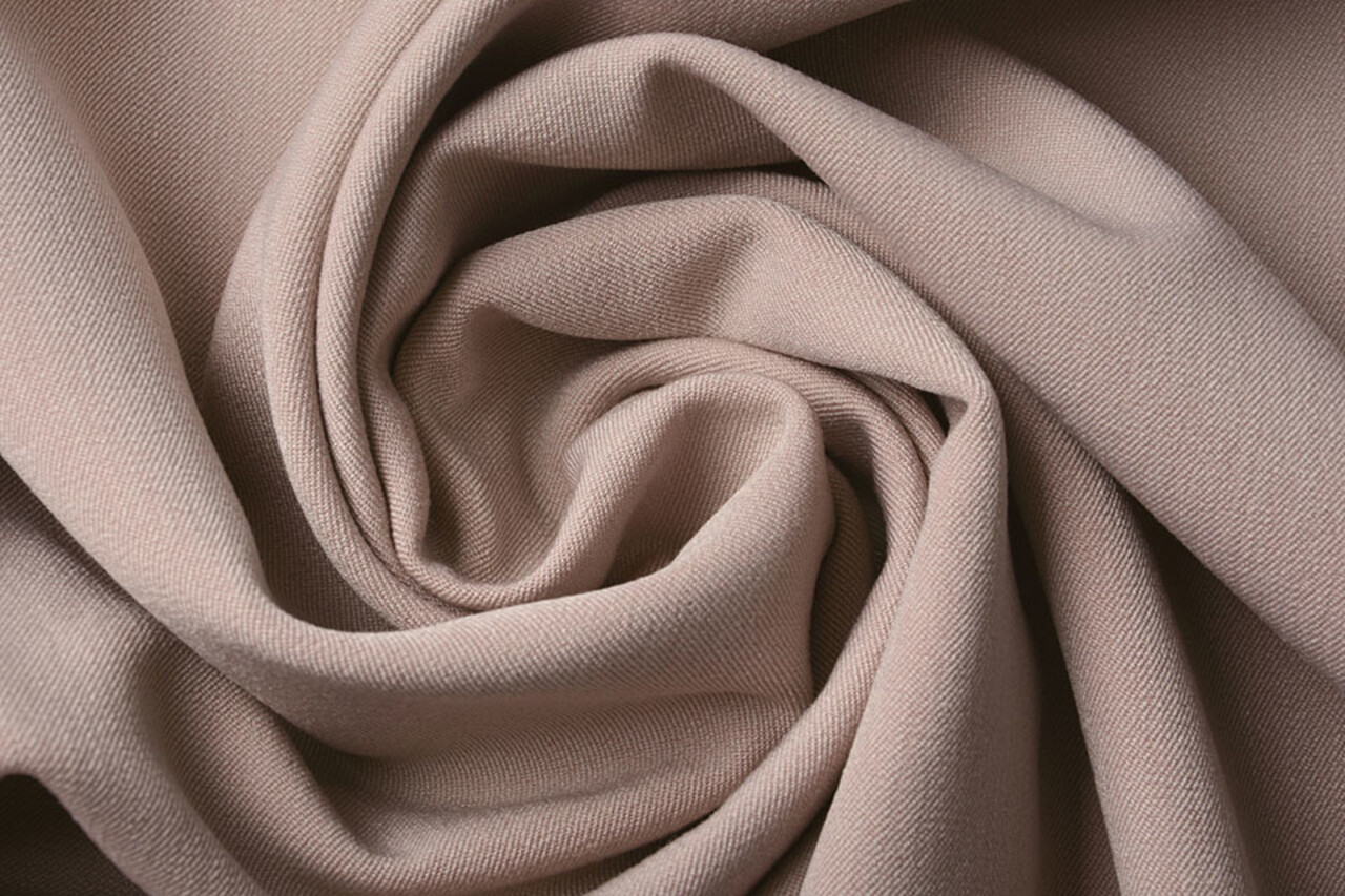 Stretch Gabardine Stoff Puderrosa