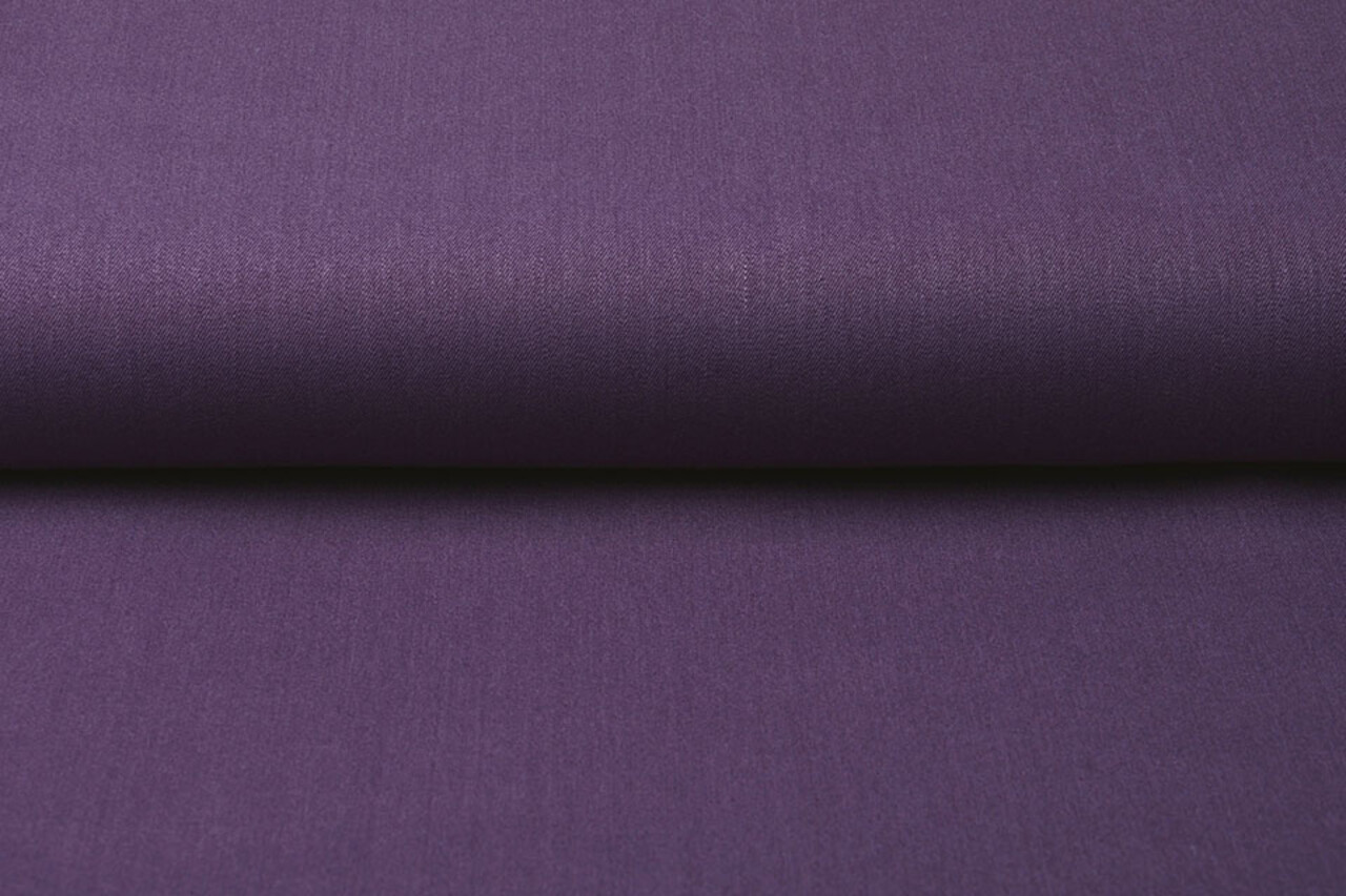 Stretch Gabardine Paars Melange Stretch Gabardine Paars Melange