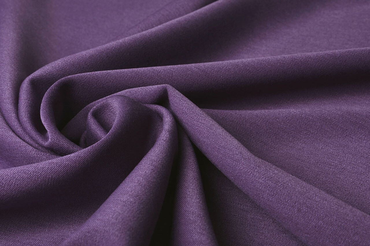 Stretch Gabardine Purple Melange Stretch Gabardine Purple Melange