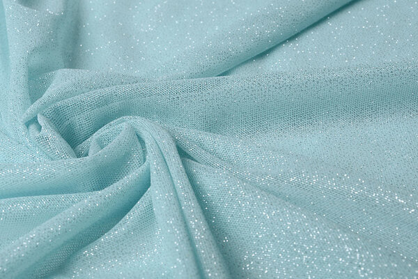 Stretch Wedding Tulle Glitter Baby Blue Stretch Wedding Tulle Glitter Baby Blue