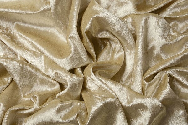 Velours de Panne Clair Or Velours de Panne Clair Or