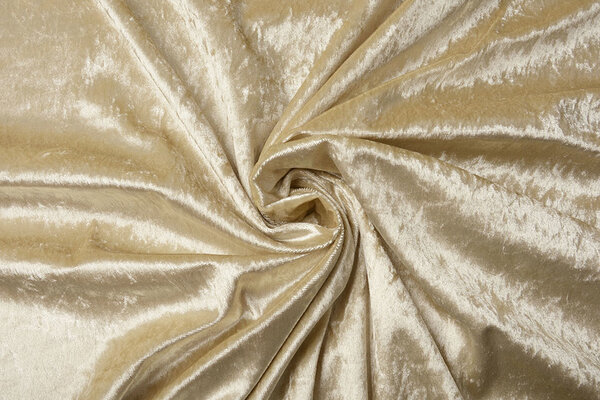 Velours de Panne Licht Goud