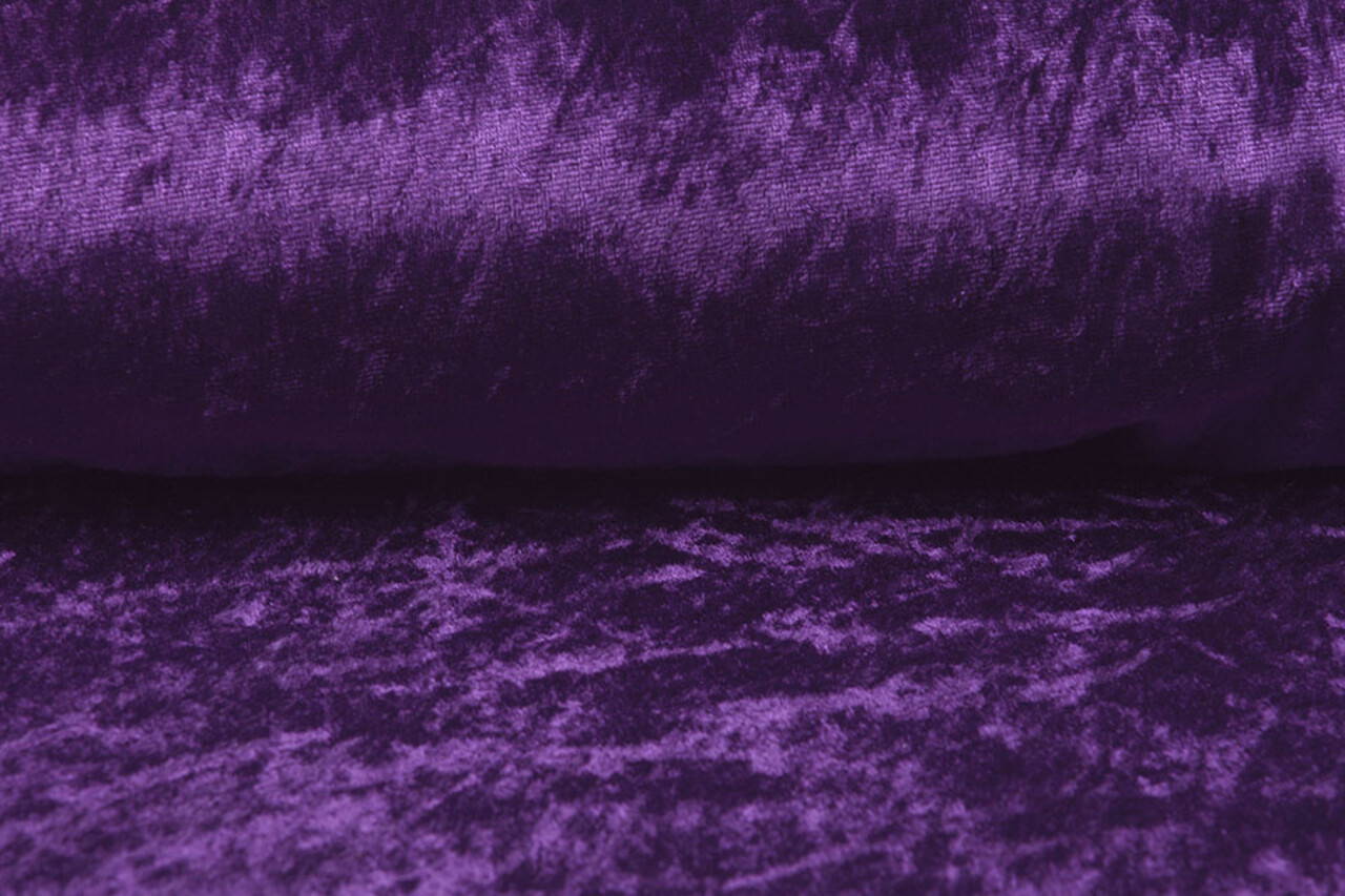 Terciopelo de Panne Morado Oscuro Terciopelo de Panne Morado Oscuro