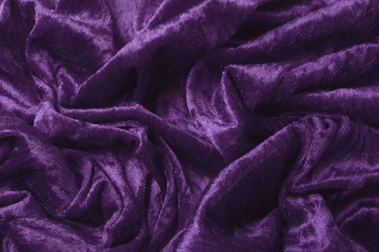 Velluto Il Panne Scuro Viola