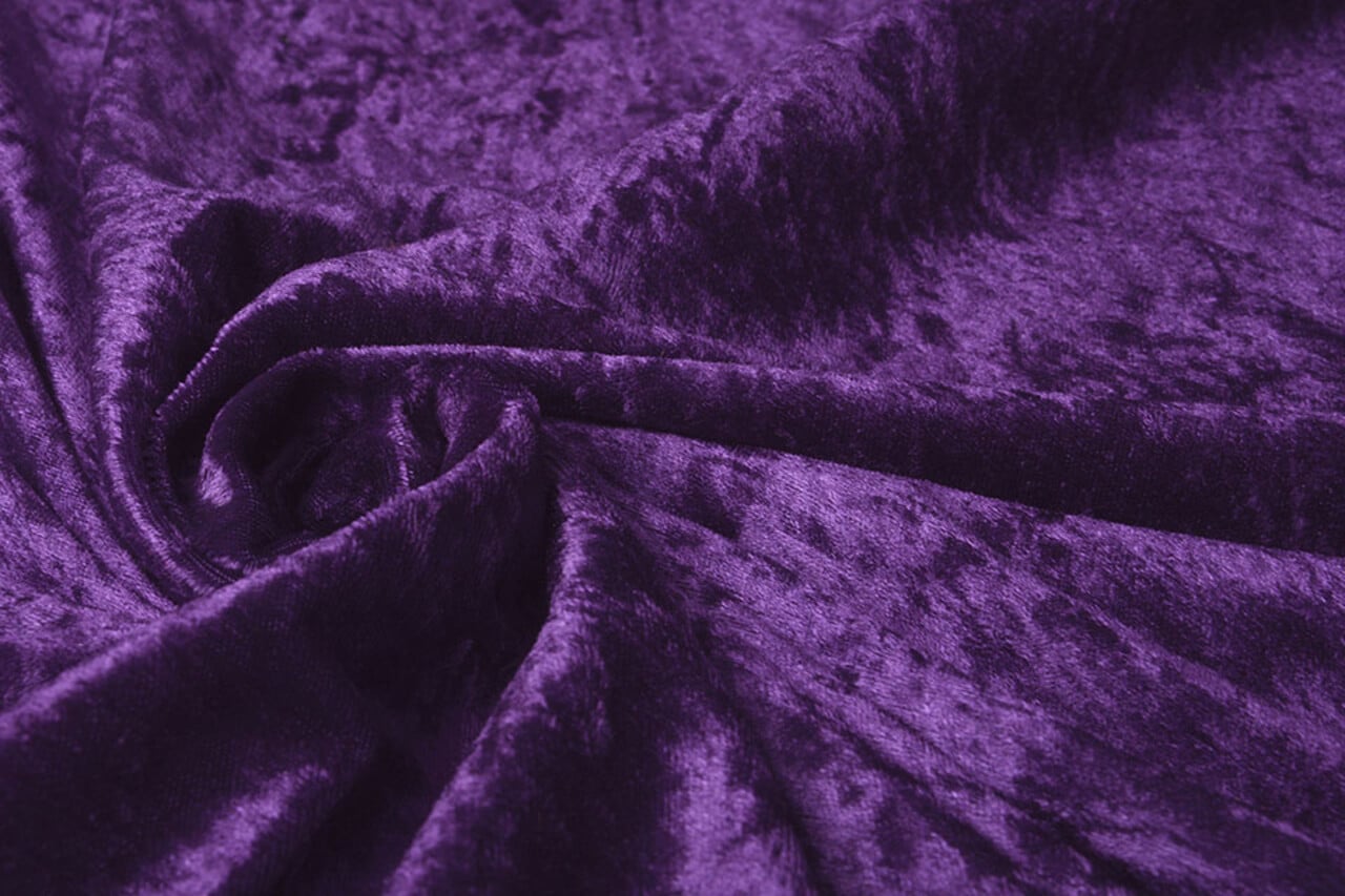 Velluto Il Panne Scuro Viola
